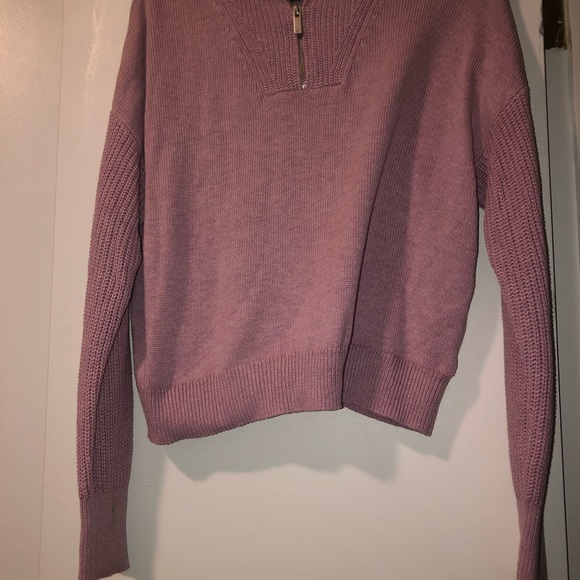 Rachel Zoe half zip size small sweater - Picture 3 of 4
